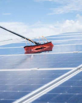 Lavagem de painel solar em SP nas alturas