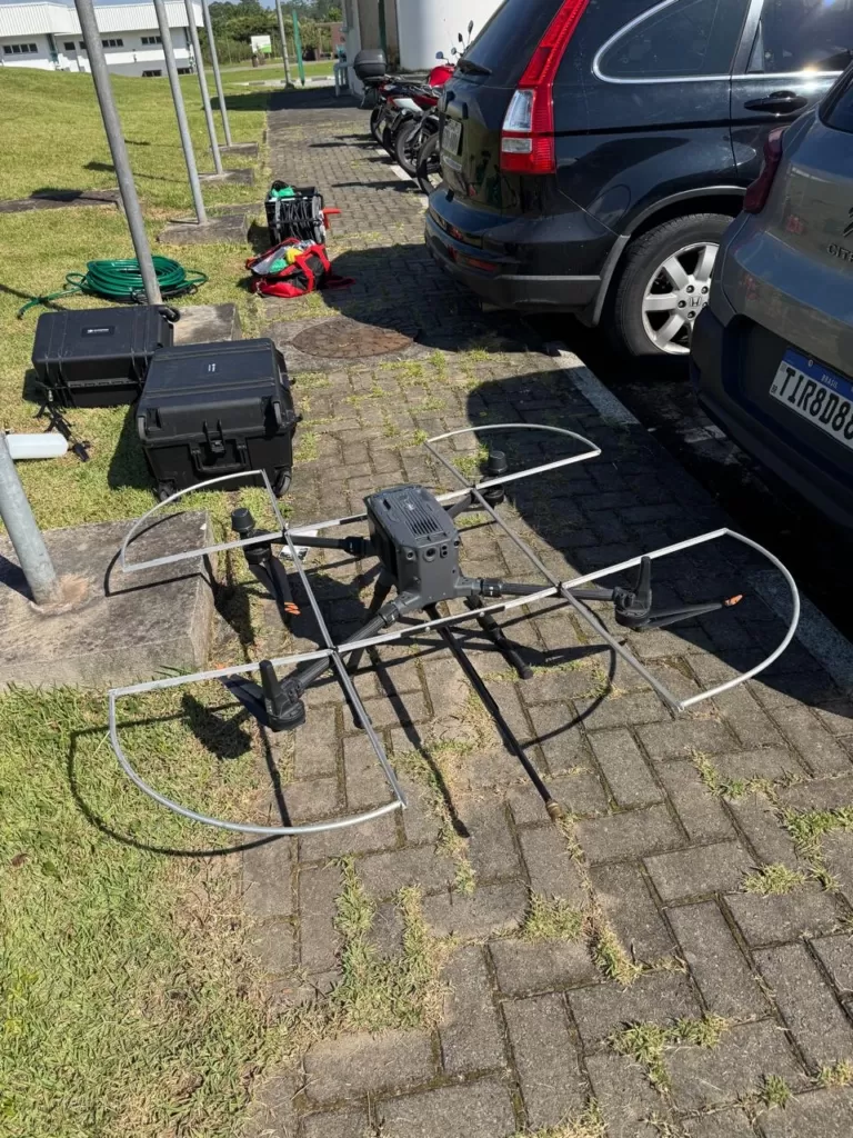 drones para limpeza em altura